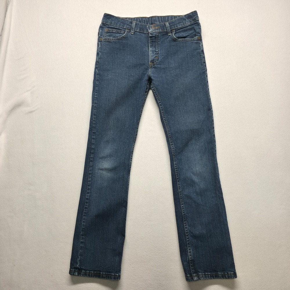 Wrangler Boys Denim Blue Jeans Size 14 Regular (28X27.5)